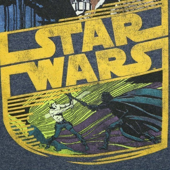 Star‎ Wars Darth Vader T-Shirt Shirt Blue L Large - Picture 7 of 7